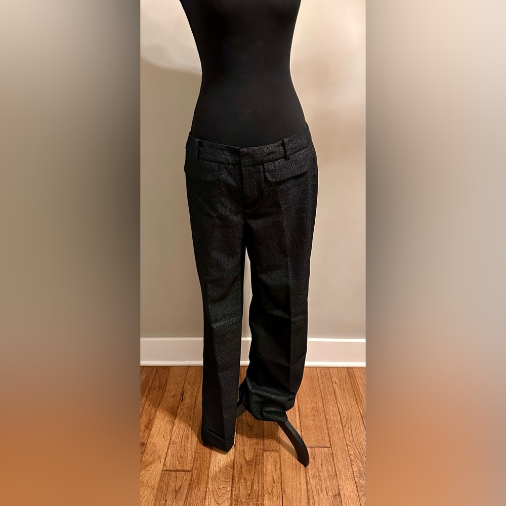 Banana Republic Charcoal Martin Fit Trousers